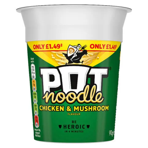 Pot Noodle Standard Pot Chicken & Mushroom 90 g