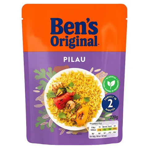 Ben's Original Pilau Microwave Rice 220g