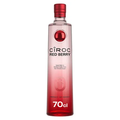 Ciroc Red Berry Flavoured Vodka 37.5% vol 70cl