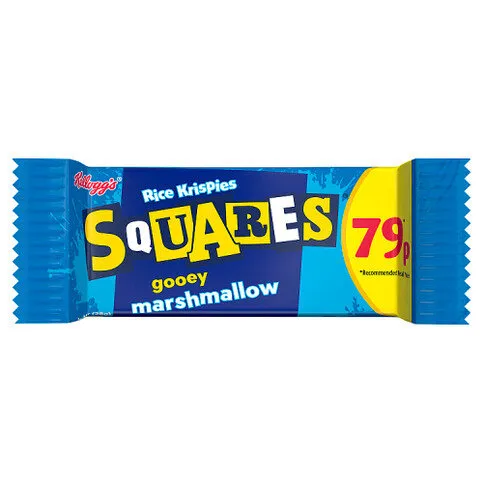 Kellogg's Squares Gooey Marshmallow Rice Krispies 28g